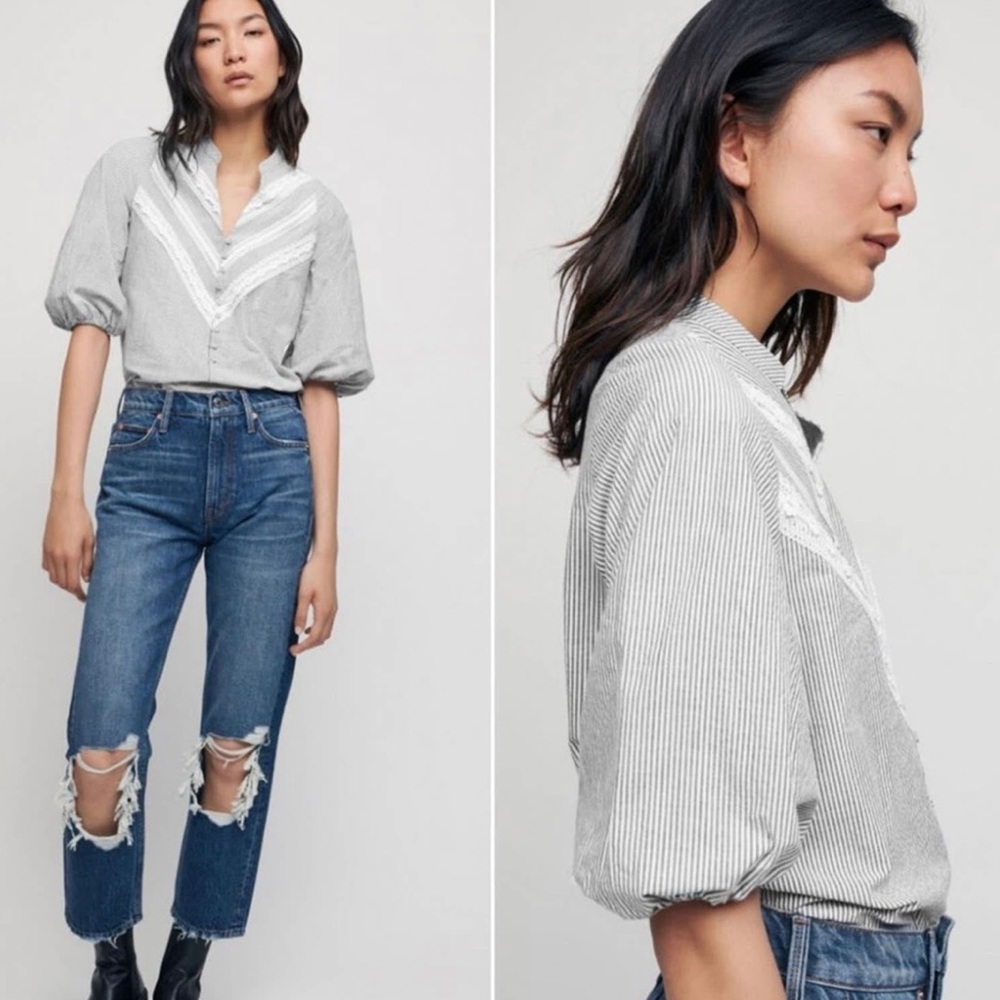 Maje lace blouse